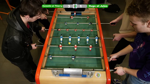 Tournoi de babyfoot à la MDE