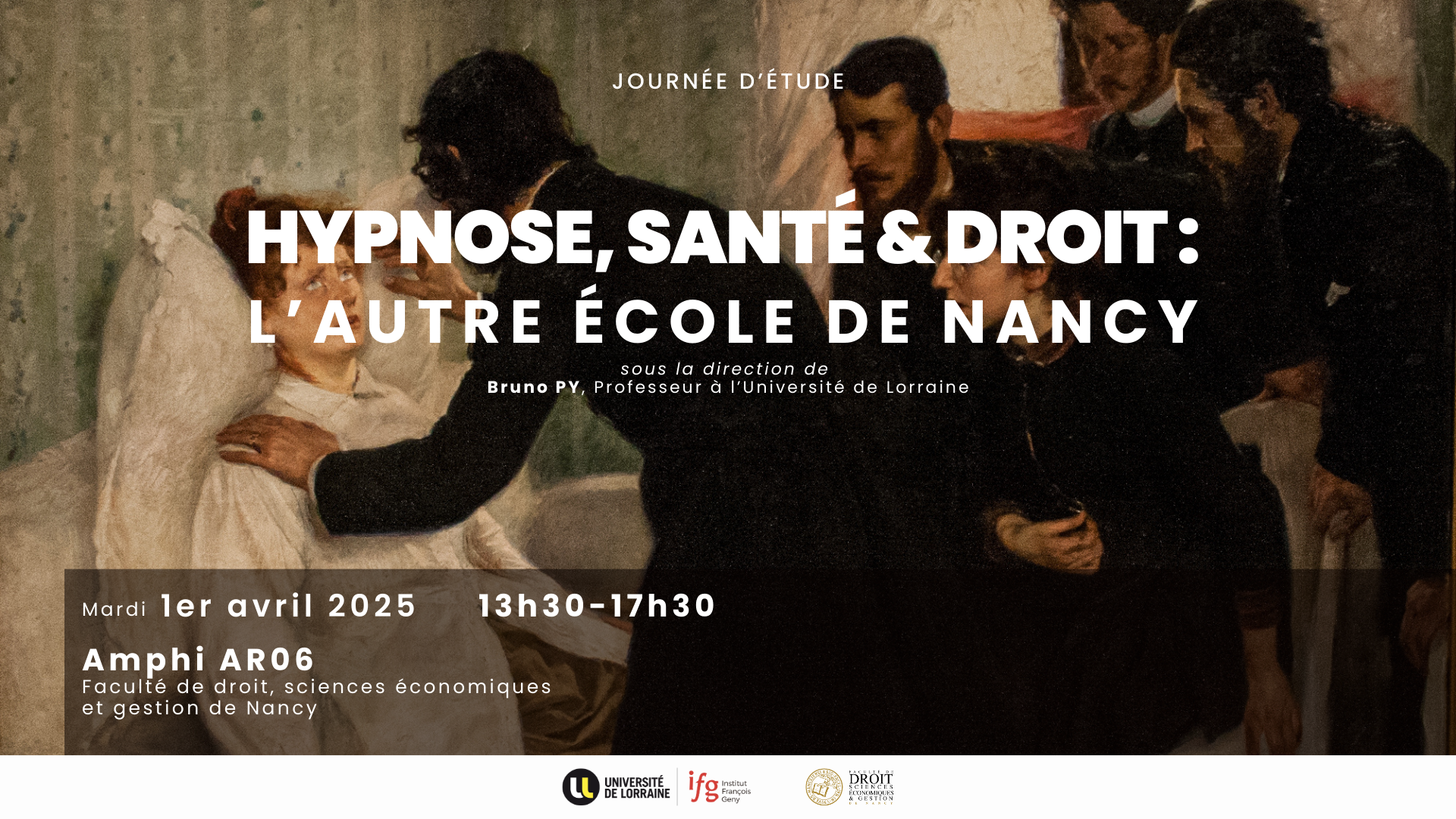 Hypnose, Santé et Droit : L'autre école de Nancy